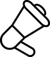Megaphone Vector Icon Style