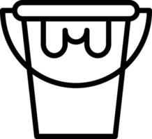 Paint Bucket Vector Icon Style