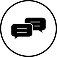 Messaging Vector Icon Style