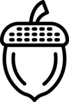 Vector Design Acorn Icon Style