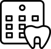 Dentist Appointment Vector Icon Style