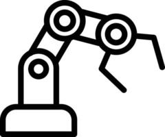 Vector Design Mechanical Arm Icon Style