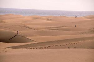 Scenic desert landscape photo