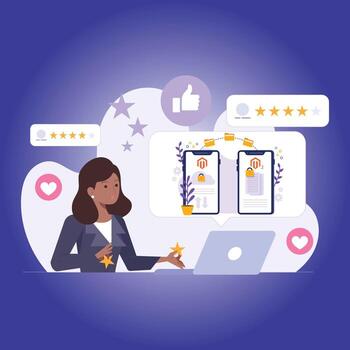 Experience the power of Magento 2 vector