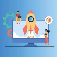 Everything You Need to Know About Magento 2 vector
