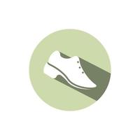 Icon shoe logo concept vector sneaker template