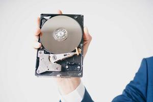 large format hard disk information service technology photo