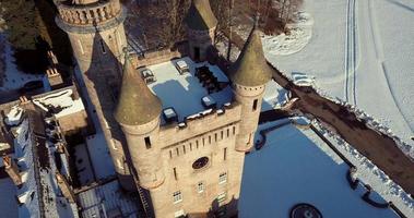 aéreo ver de balmoral castillo en Escocia video