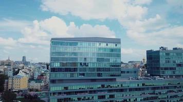 kontor företag byggnader i de stad Centrum, moskva video
