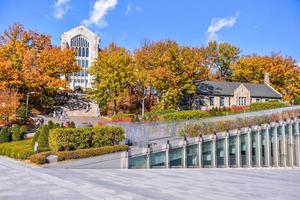 SEOUL, SOUTH KOREA - NOV 14, 2017-Ewha Womans University is a private women's university. It is currently the world's largest female educational institute. photo