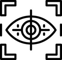 Vector Design Eye Tracking Icon Style