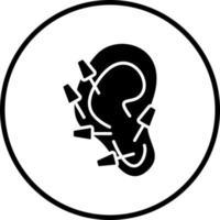 Ear Therapy Vector Icon Style