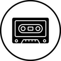 Cassette Vector Icon Style