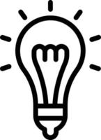 Vector Design Bulb Icon Style