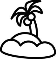 Vector Design Island Icon Style