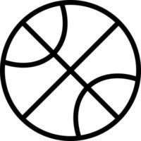 Basketball Vector Icon Style