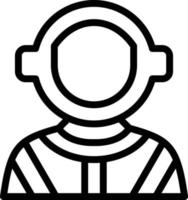 Astronaut Vector Icon Style