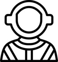 Astronaut Vector Icon Style