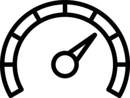 Tachometer Vector Icon Style