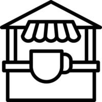 Vector Design Tea Stall Icon Style