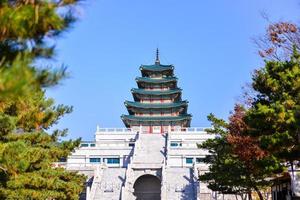 seúl, sur Corea - nov 14, 2017-nacional gente museo de Corea situado en seúl, sur Corea foto