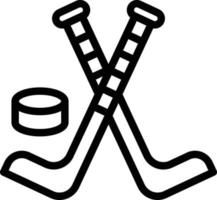 Vector Design Ice Hockey Icon Style