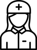 Vector Design Nurse Icon Style