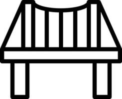 Bridge Vector Icon Style