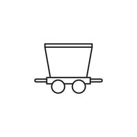 cart vector for Icon Website, UI Essential, Symbol, Presentation