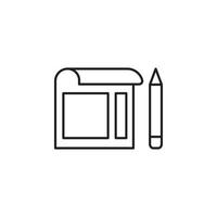 casa diseño vector para icono sitio web, ui básico, símbolo, presentación