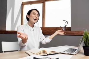 female manager in the office documents Professional Job Studio Lifestyle photo