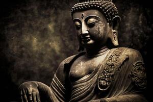 buddha statue close up image photo