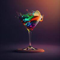 cocktail Generative AI photo