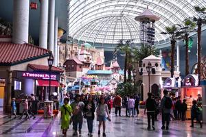 SEOUL, SOUTH KOREA - APR 24, 2019-The Indoor Adventure world of Lotte World theme park. Lotte World is a major recreation complex in Seoul, South Korea. photo