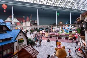 SEOUL, SOUTH KOREA - APR 24, 2019-The Indoor Adventure world of Lotte World theme park. Lotte World is a major recreation complex in Seoul, South Korea. photo