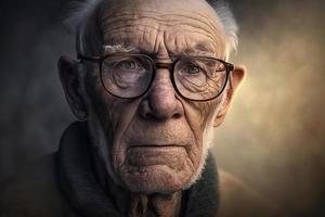 old man stock photo