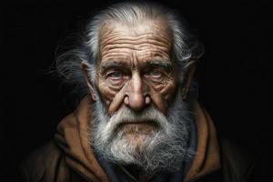 old man stock photo