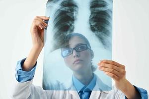 medical professional radiologist x-ray examination photo