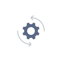 setting gear vector for Icon Website, UI Essential, Symbol, Presentation