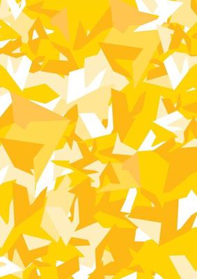 Yellow Military Style Camouflage Pattern