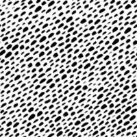 Vector seamless pattern with brush small strokes. Black color on white background. Hand painted grange texture. Ink simple elements. Endless fabric print.
