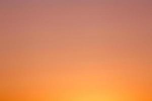 abstract natural background, clear sunset sky photo