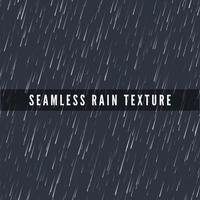 Seamless rainfall texture. Rain drop effect. Abstract rainy background. Vector isolated on dark background