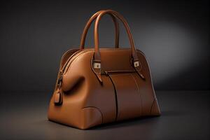 Beautiful women leather handbag photo