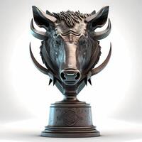 trophy illustration AI Generated photo