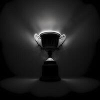 trophy illustration AI Generated photo