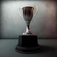 trophy illustration AI Generated photo