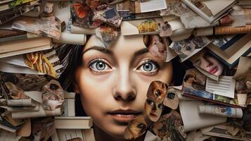 Creative Photo Manipulation World Book Day -