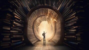 Creative Photo Manipulation World Book Day -