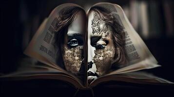 Creative Photo Manipulation World Book Day -